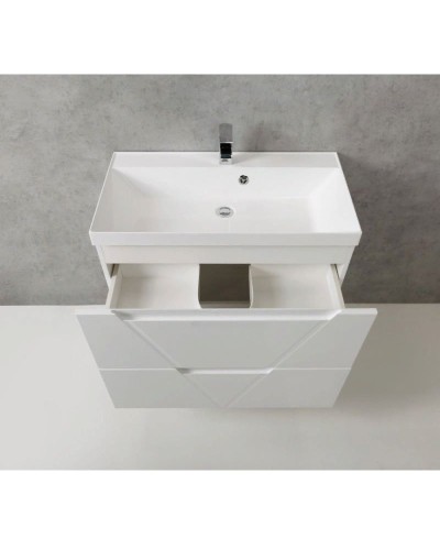 Тумба под раковину BelBagno Vittoria 90 Белая/Bianco Lucido