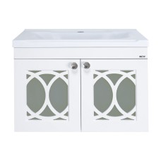 ТОНДО - 60 Тумба подвесная белая / раковина