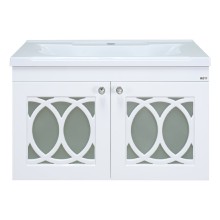 ТОНДО - 70 Тумба подвесная белая / раковина