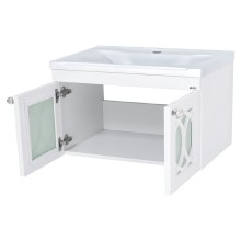 ТОНДО - 70 Тумба подвесная белая / раковина