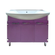Эмма -105 Тумба  сиреневая / раковина