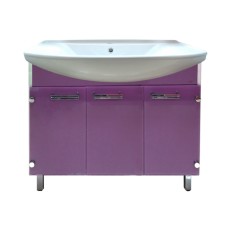 Эмма -105 Тумба  сиреневая / раковина