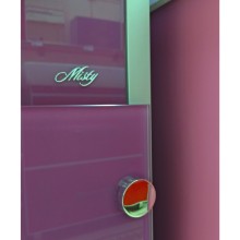 Эмма -105 Тумба  сиреневая / раковина