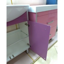 Эмма -105 Тумба  сиреневая / раковина