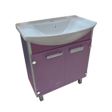 Эмма - 75 Тумба  сиреневая / раковина