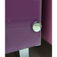 Эмма - 75 Тумба  сиреневая / раковина