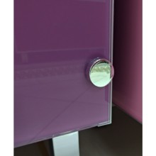 Эмма - 75 Тумба  сиреневая / раковина