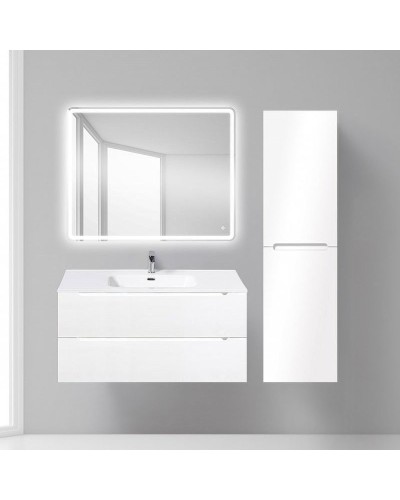 Тумба под раковину BelBagno Etna 100 ETNA-1000-2C-SO-BL-P подвесная Bianco Lucido