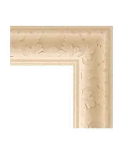 Зеркало Evoform Exclusive 75х55 BY 1222 с фацетом в багетной раме - Старый гипс 82 мм