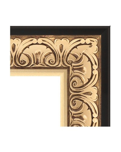 Зеркало Evoform Exclusive 100х70 Барокко золото