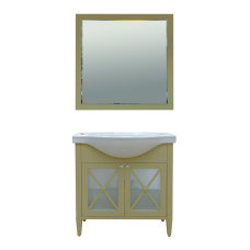 Анна - 80 Зеркало оливковое