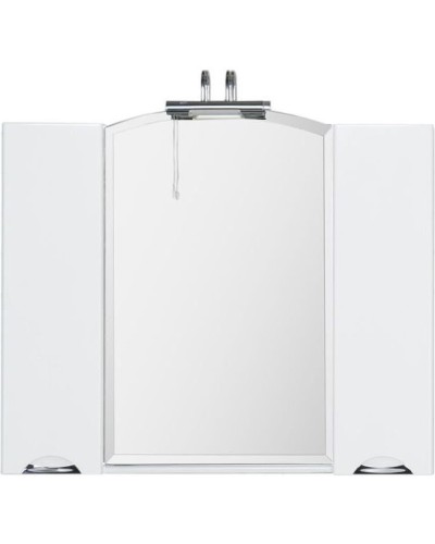 Зеркало со шкафом Aquanet Асти 105 178242 Белое