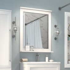 Марта - 60 Зеркало в раме белая эмаль (глянец)