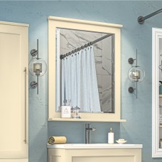 Марта -100 Зеркало в раме бежев. (эмаль)