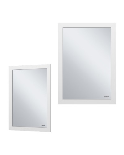 STEFFANY - Зеркало в раме белое