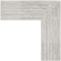 Зеркало Evoform Definite Floor 197х108 BY 6014 в багетной раме - Серебряный дождь 70 мм