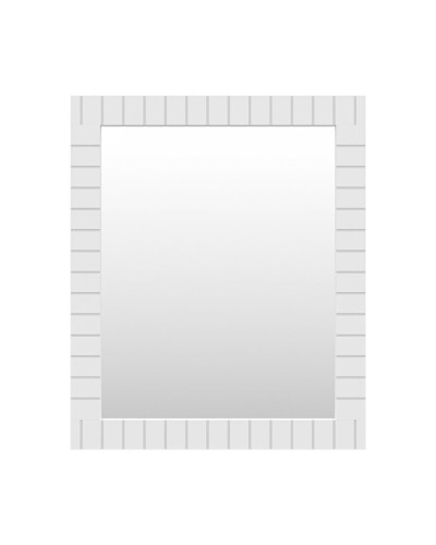 GLOSTER - 70 Зеркало в раме белое
