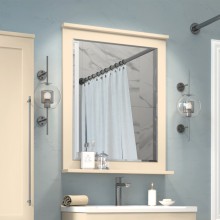 Марта - 60 Зеркало в раме бежев. (эмаль)