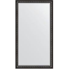 Зеркало Evoform Exclusive Floor 199х100 BY 6148 с фацетом в багетной раме - Черный ардеко 81 мм