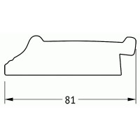 Зеркало Evoform Exclusive Floor 199х100 BY 6148 с фацетом в багетной раме - Черный ардеко 81 мм