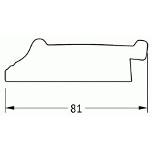 Зеркало Evoform Exclusive Floor 199х100 BY 6148 с фацетом в багетной раме - Черный ардеко 81 мм