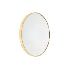 Зеркало MELANA - 60 см круглое латунь