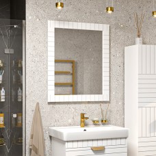 GLOSTER - 70 Зеркало в раме белое