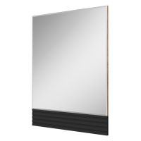 DAKOTA - 80 Зеркало с фацетом (ДСП (Дуб Гал. Черный кварц)