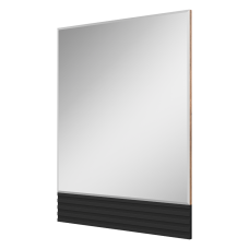 DAKOTA - 80 Зеркало с фацетом (ДСП (Дуб Гал. Черный кварц)