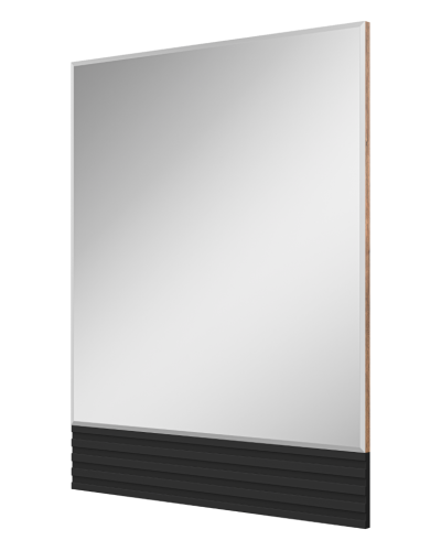 DAKOTA - 80 Зеркало с фацетом (ДСП (Дуб Гал. Черный кварц)