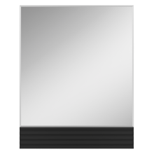 DAKOTA - 80 Зеркало с фацетом (ДСП (Дуб Гал. Черный кварц)