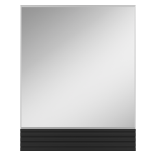 DAKOTA - 80 Зеркало с фацетом (ДСП (Дуб Гал. Черный кварц)