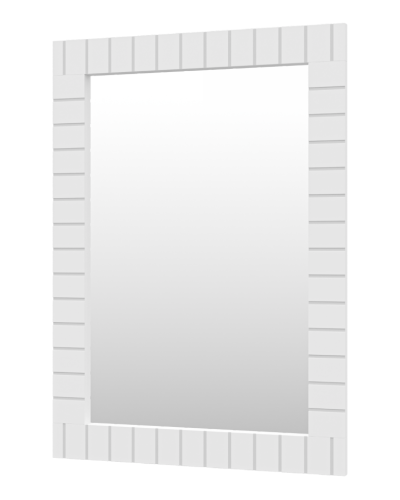 GLOSTER - 60 Зеркало в раме белое