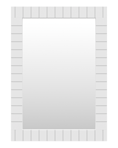 GLOSTER - 60 Зеркало в раме белое