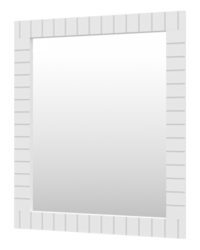 GLOSTER - 70 Зеркало в раме белое