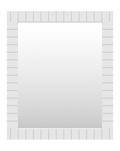 GLOSTER - 70 Зеркало в раме белое