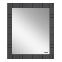 GLOSTER - 70 Зеркало в раме, графит