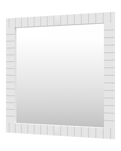 GLOSTER - 80 Зеркало в раме белое