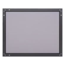 MARS -100 Зеркало в черном матовом профиле