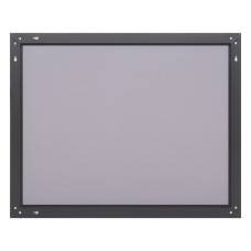 MARS -100 Зеркало в черном матовом профиле