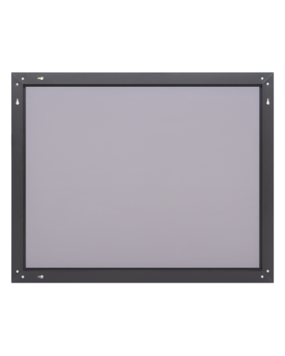 MARS -100 Зеркало в черном матовом профиле