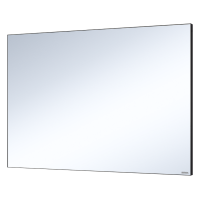 MARS -120 Зеркало в черном матовом профиле