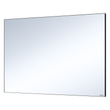 MARS -120 Зеркало в черном матовом профиле