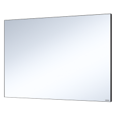 MARS -120 Зеркало в черном матовом профиле