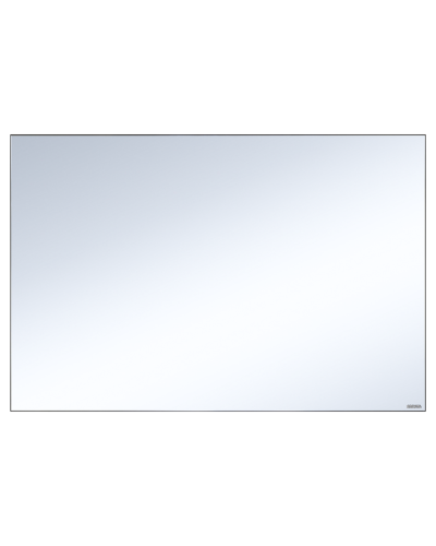 MARS -120 Зеркало в черном матовом профиле