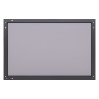 MARS -120 Зеркало в черном матовом профиле