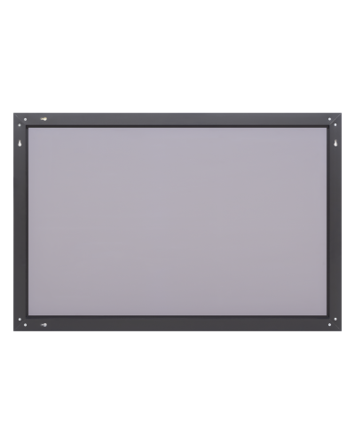 MARS -120 Зеркало в черном матовом профиле