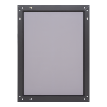 MARS - 60 Зеркало в черном матовом профиле