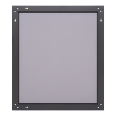 MARS - 70 Зеркало в черном матовом профиле