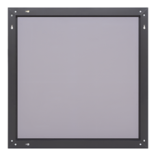 MARS - 80 Зеркало в черном матовом профиле